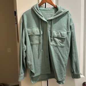 American Eagle light shacket